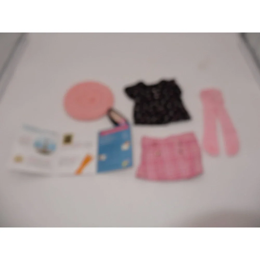 American‎ Girl World Traveler France Outfit Paris Beret Shirt Skirt 2021